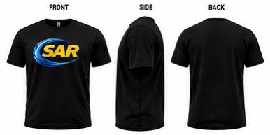 SAR Performance Tee - Black